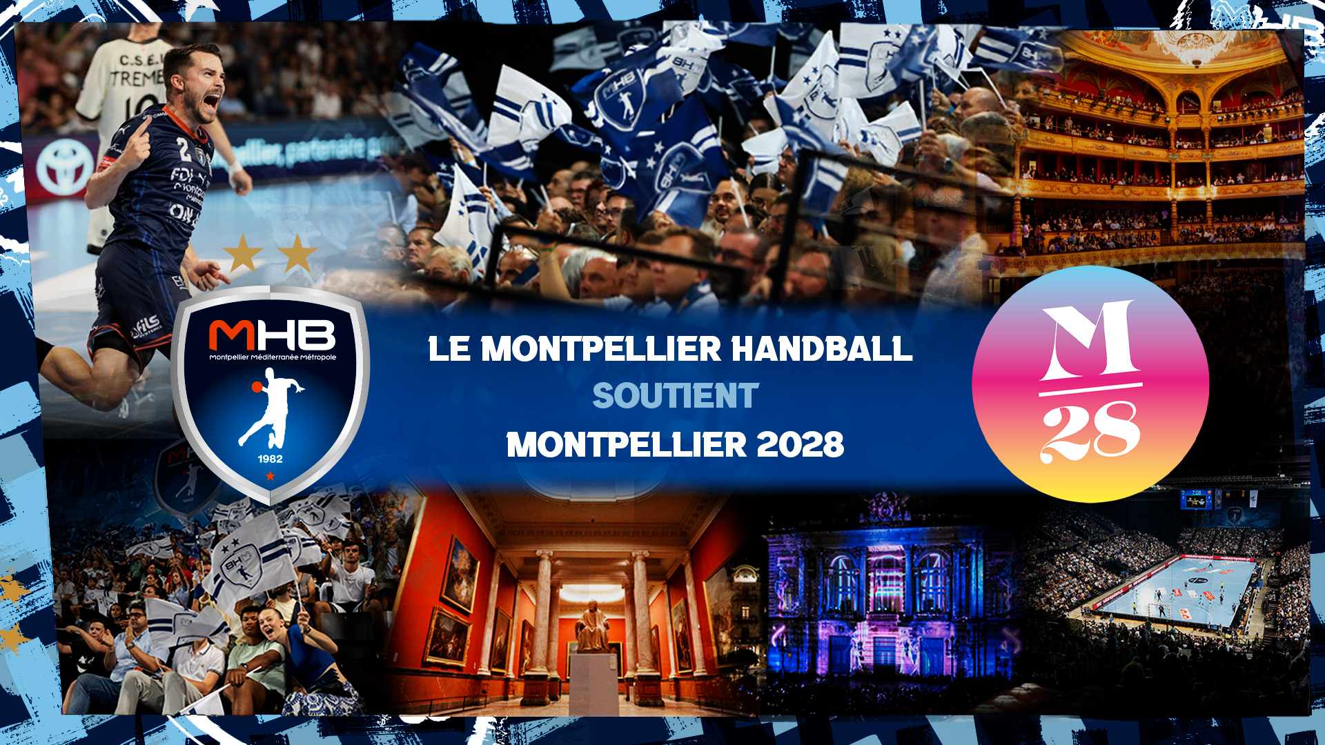 Le MHB soutient Montpellier 2028 !